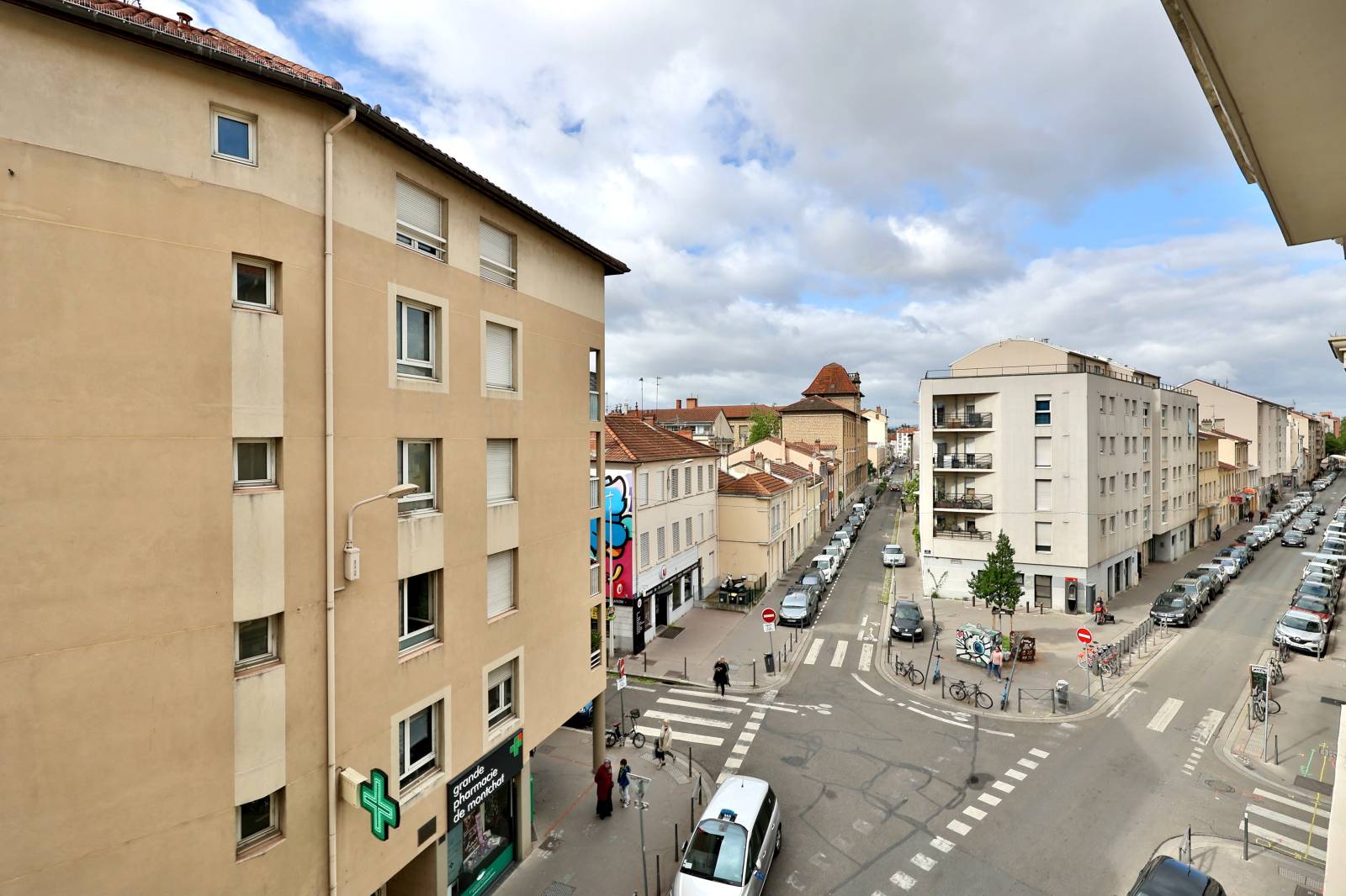 montchat t3 avec balcon et parking
