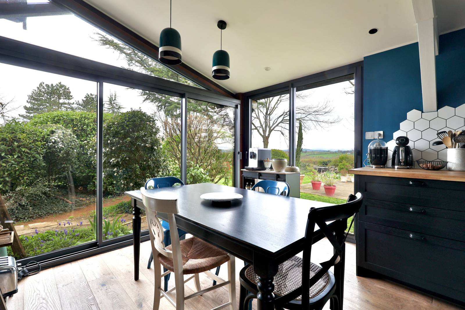Maison plain pied grand terrain