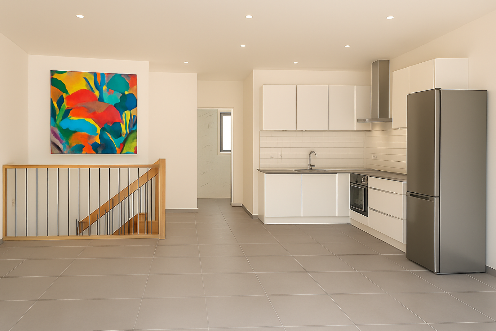 Proposition d'aménagement - Cuisine - Opportunité Communay - Maison TYPE 5 moderne et confortable avec vue dégagée sur les Alpes