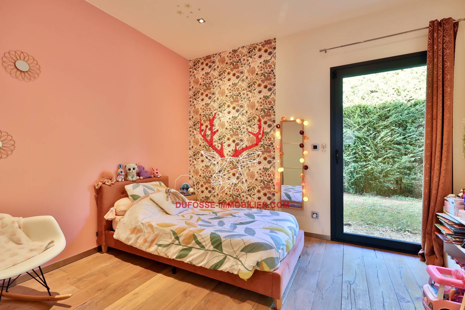 Saint-Cyr-au-Mont-d'Or, maison contemporaine de plain pied