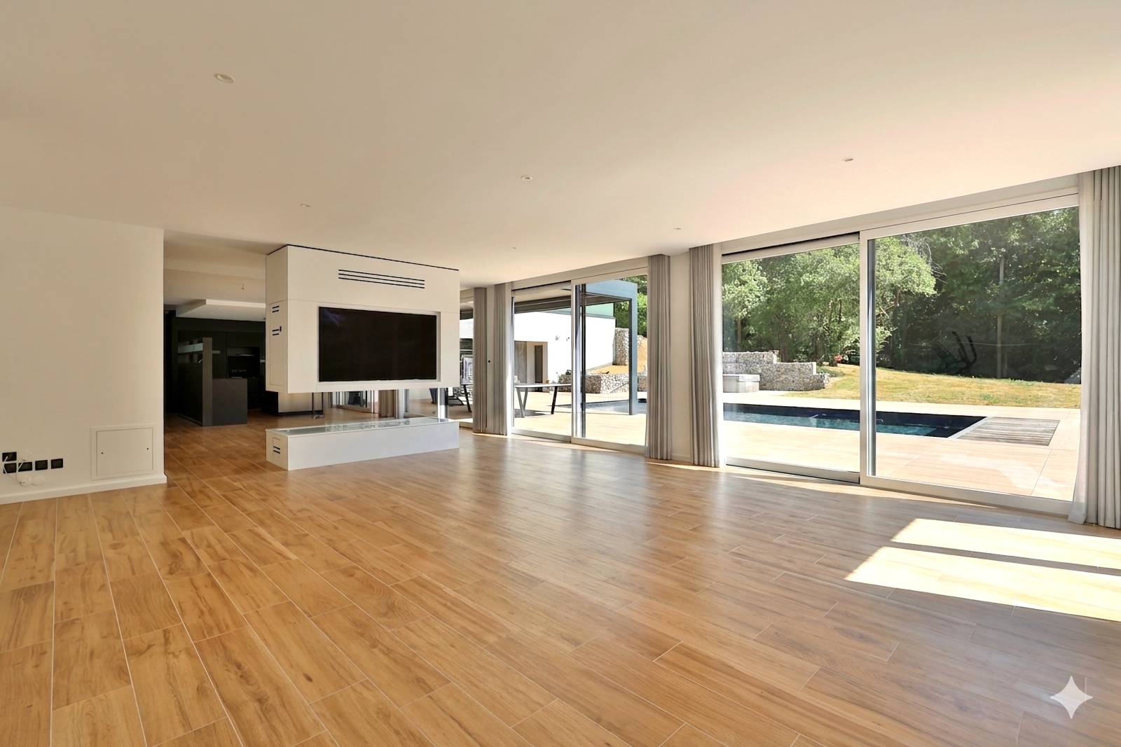 Ecully, exceptionnelle villa contemporaine de 450 m2 piscine et garage 200 m2