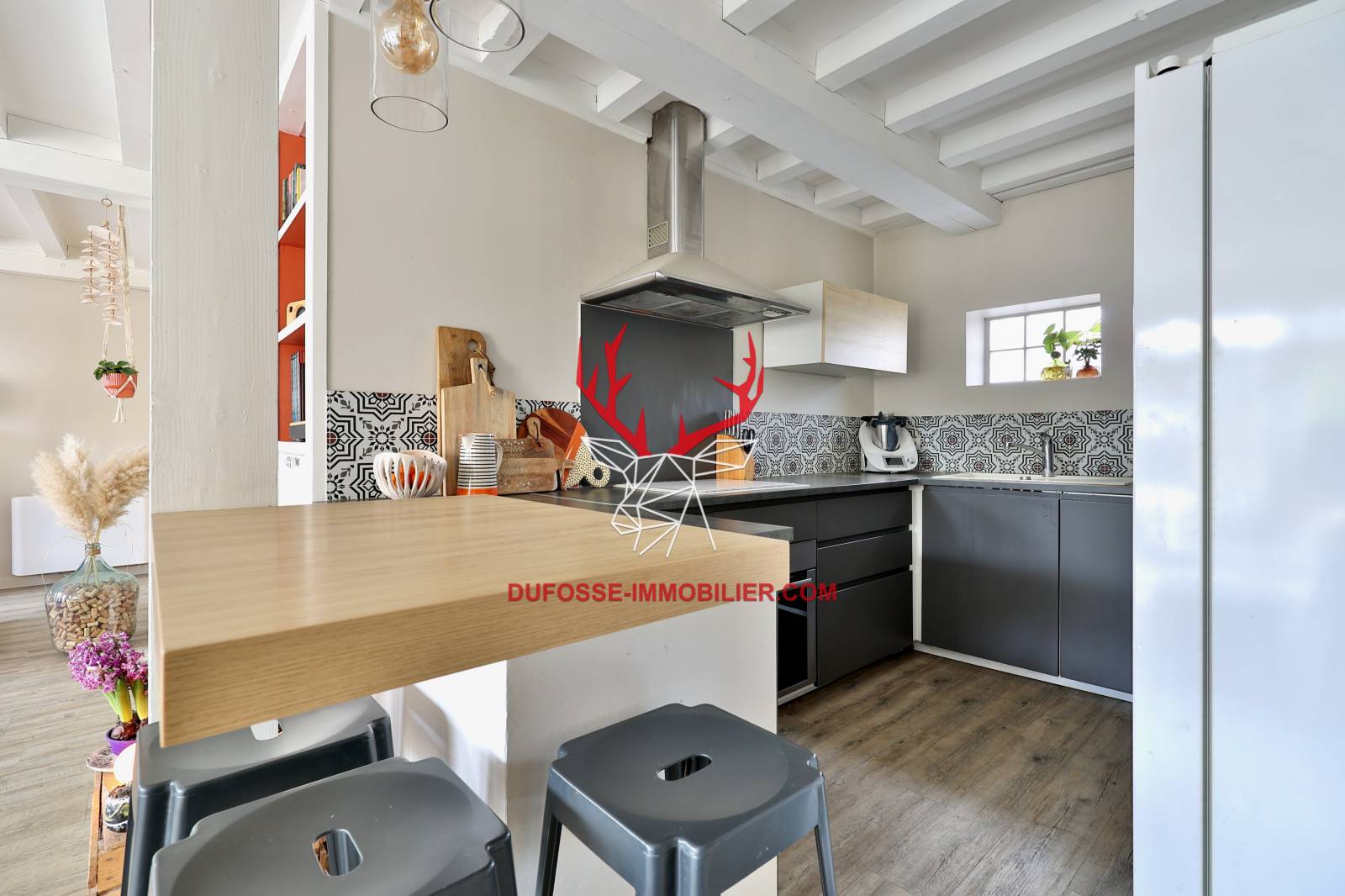 Dommartin, maison 102 m² 3 chambres  proximité centre