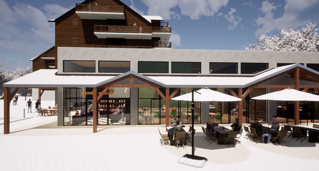 La Joue du Loup Centre, le Devoluy , Locaux Neufs à Vendre ou à Louer de 60 m2 à 450 m2