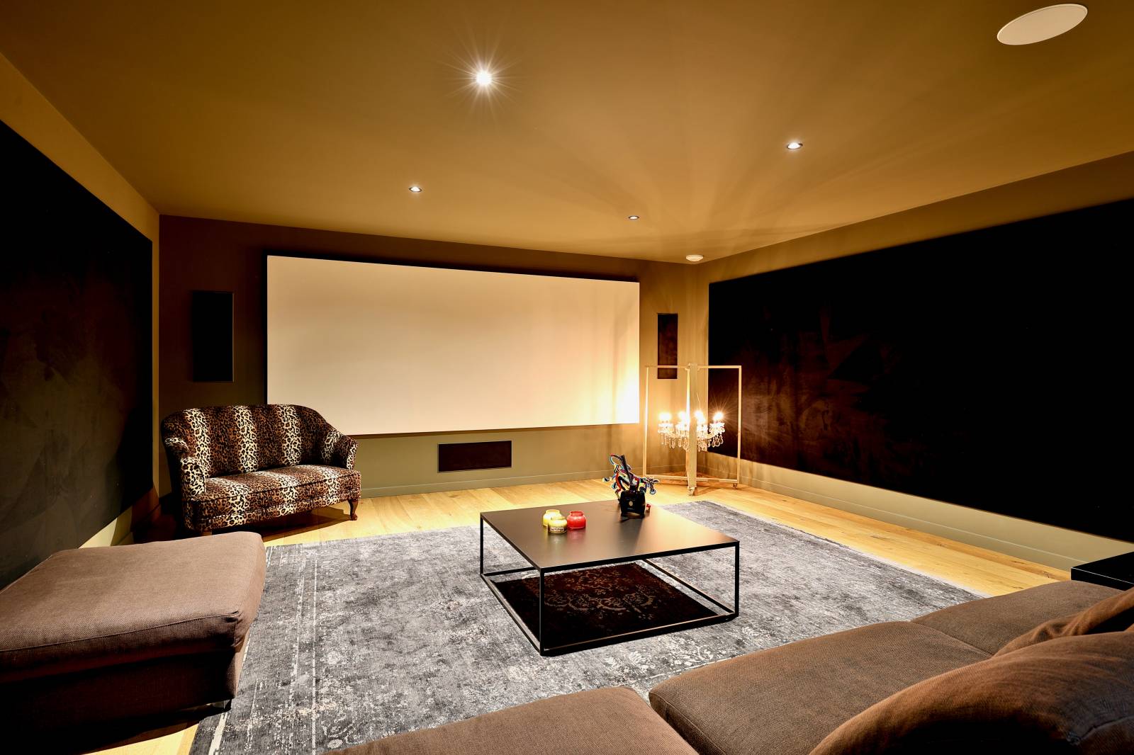 salle de cinéman, Tassin-la-Demi-Lune, en limite de Charbonnières-les-Bains, exceptionnel, villa d'exception, coup de coeur
