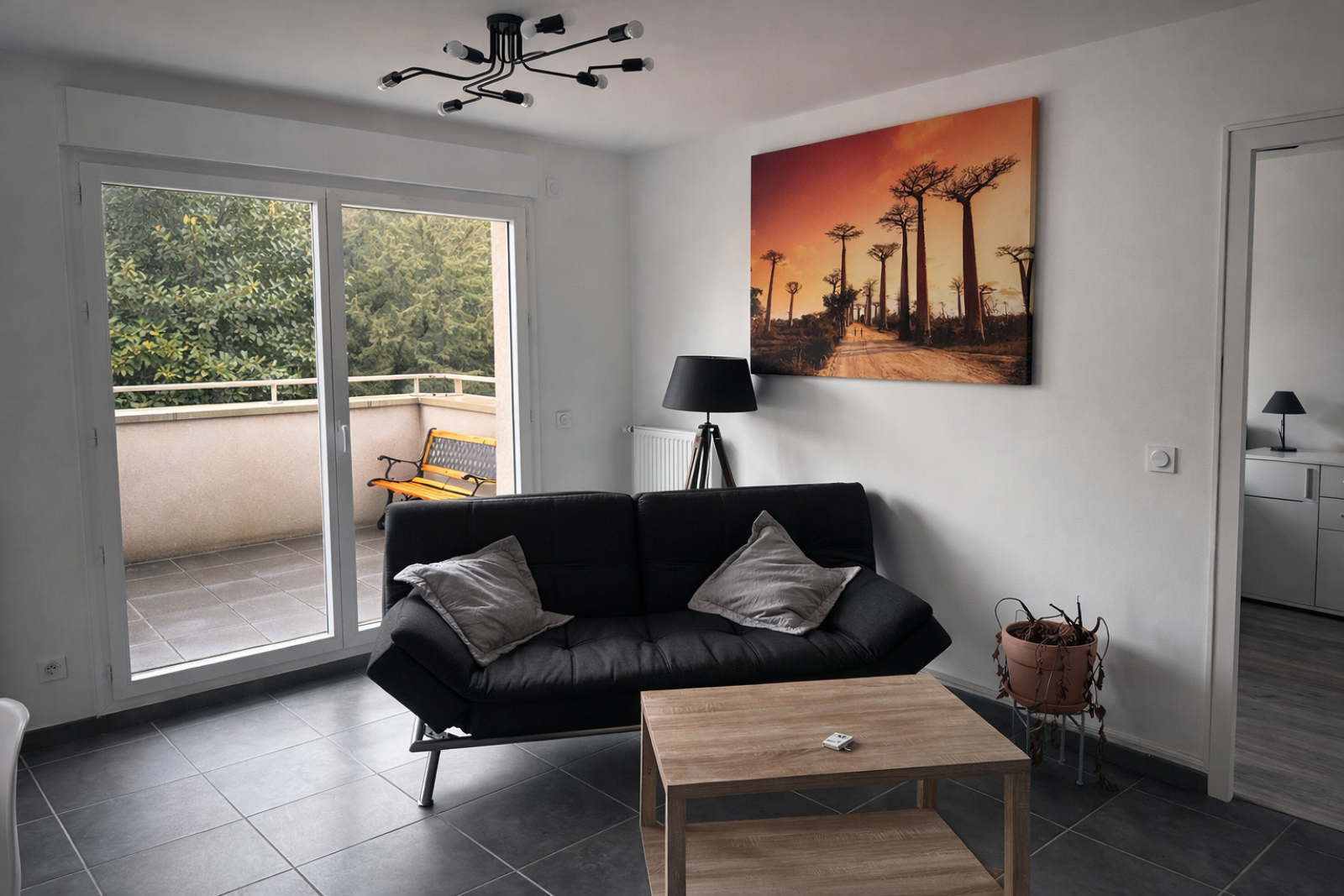 Bourgoin-Jallieu, rue de la Libération - Appartement de type 2 avec terrasse