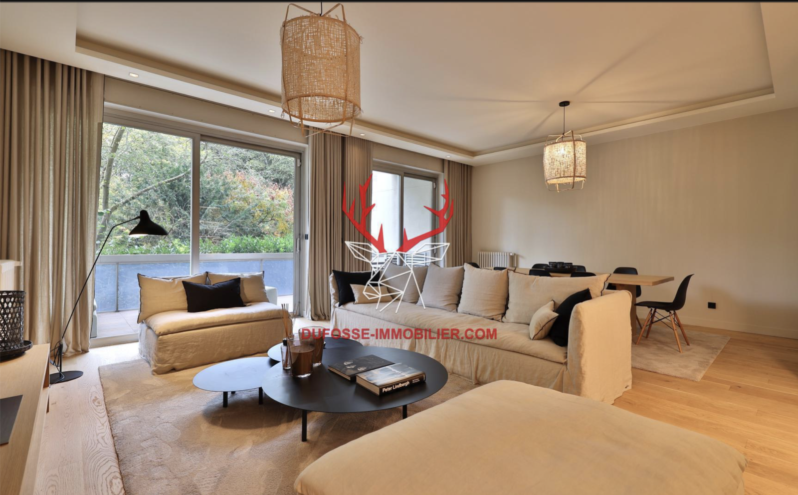 Lyon 06, Boulevard des Belges, T4 avec terrasse vue sur parc et garage