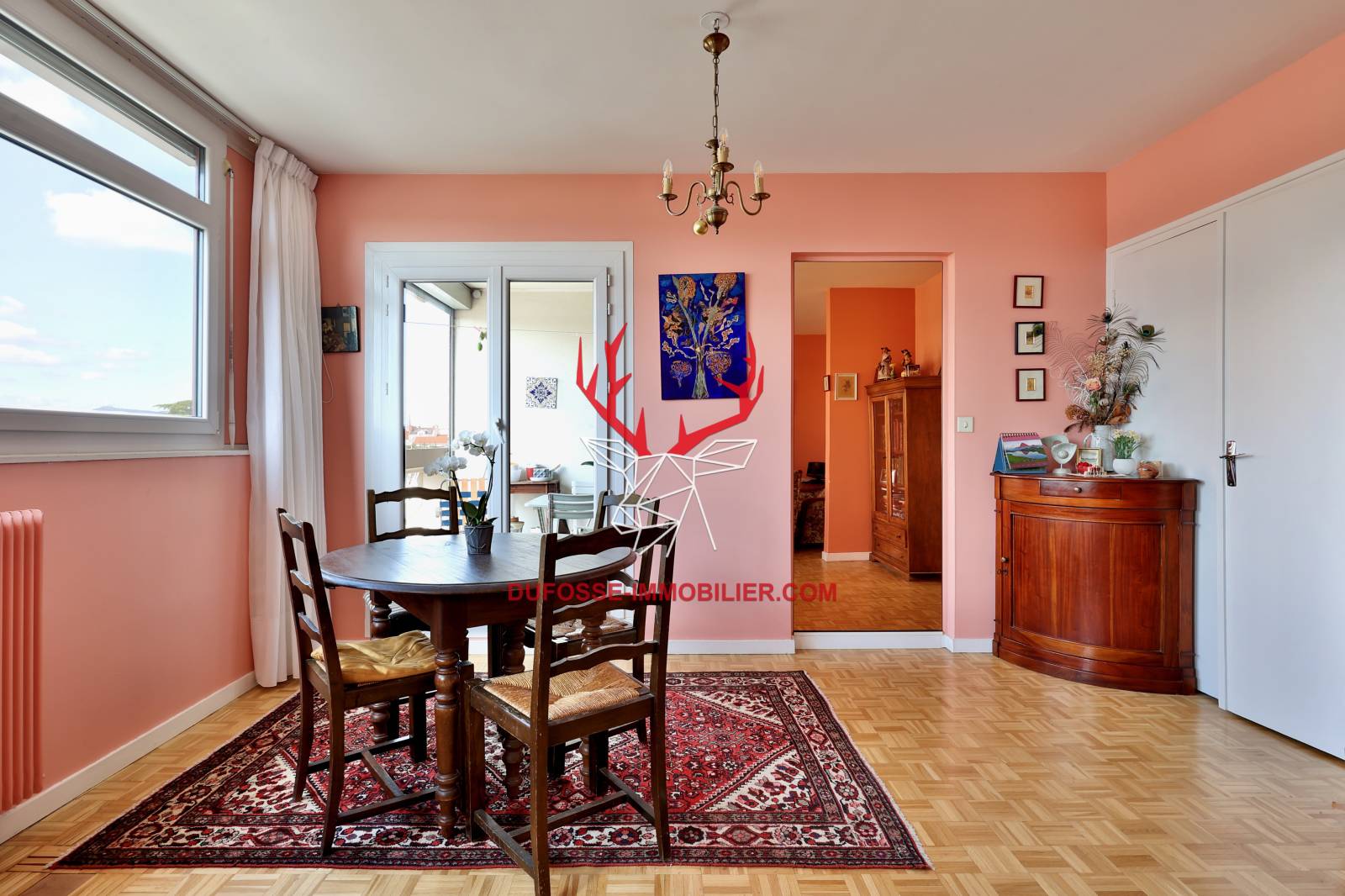 Salon avec loggia