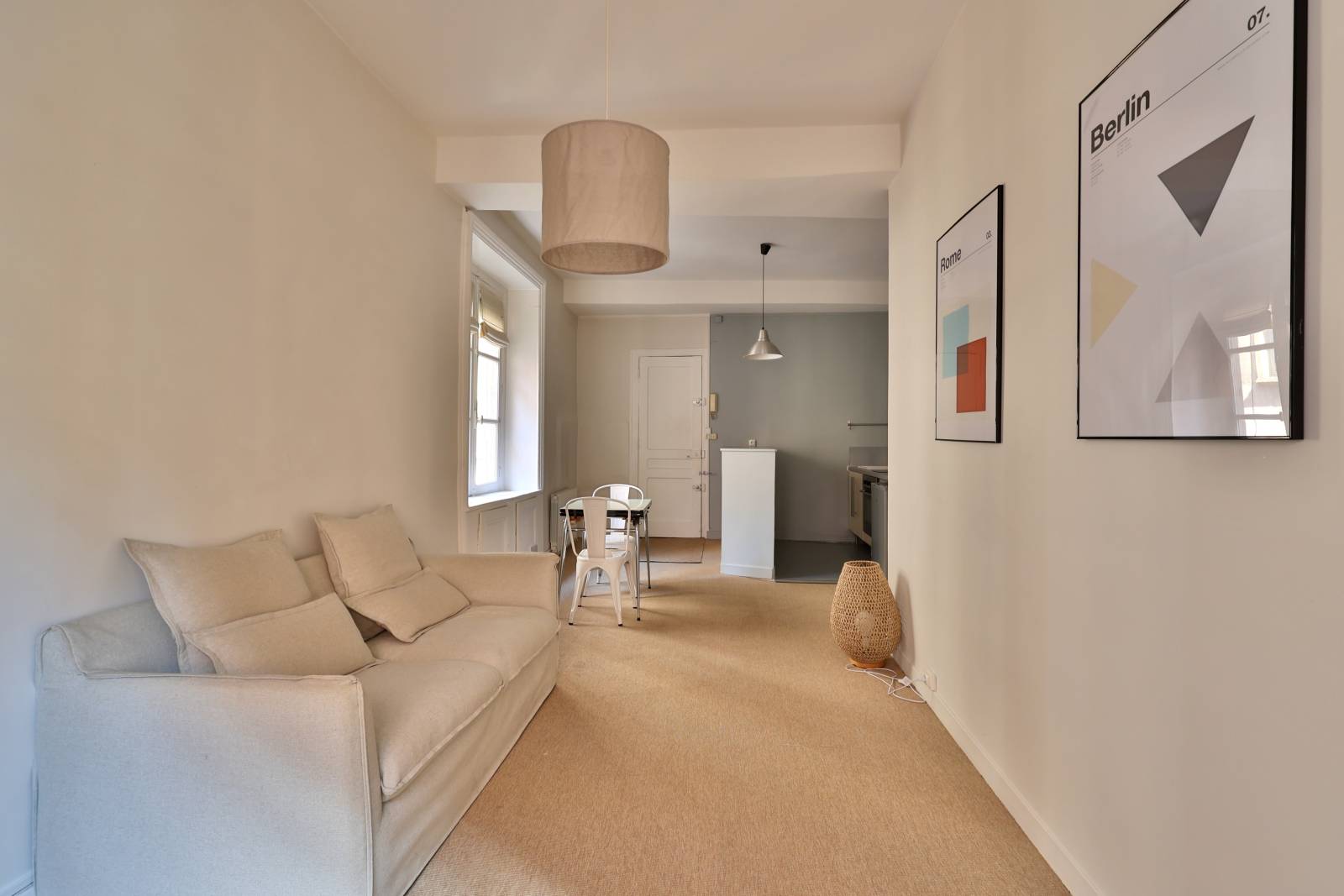 Appartement T2, 41m2, vue Saône
