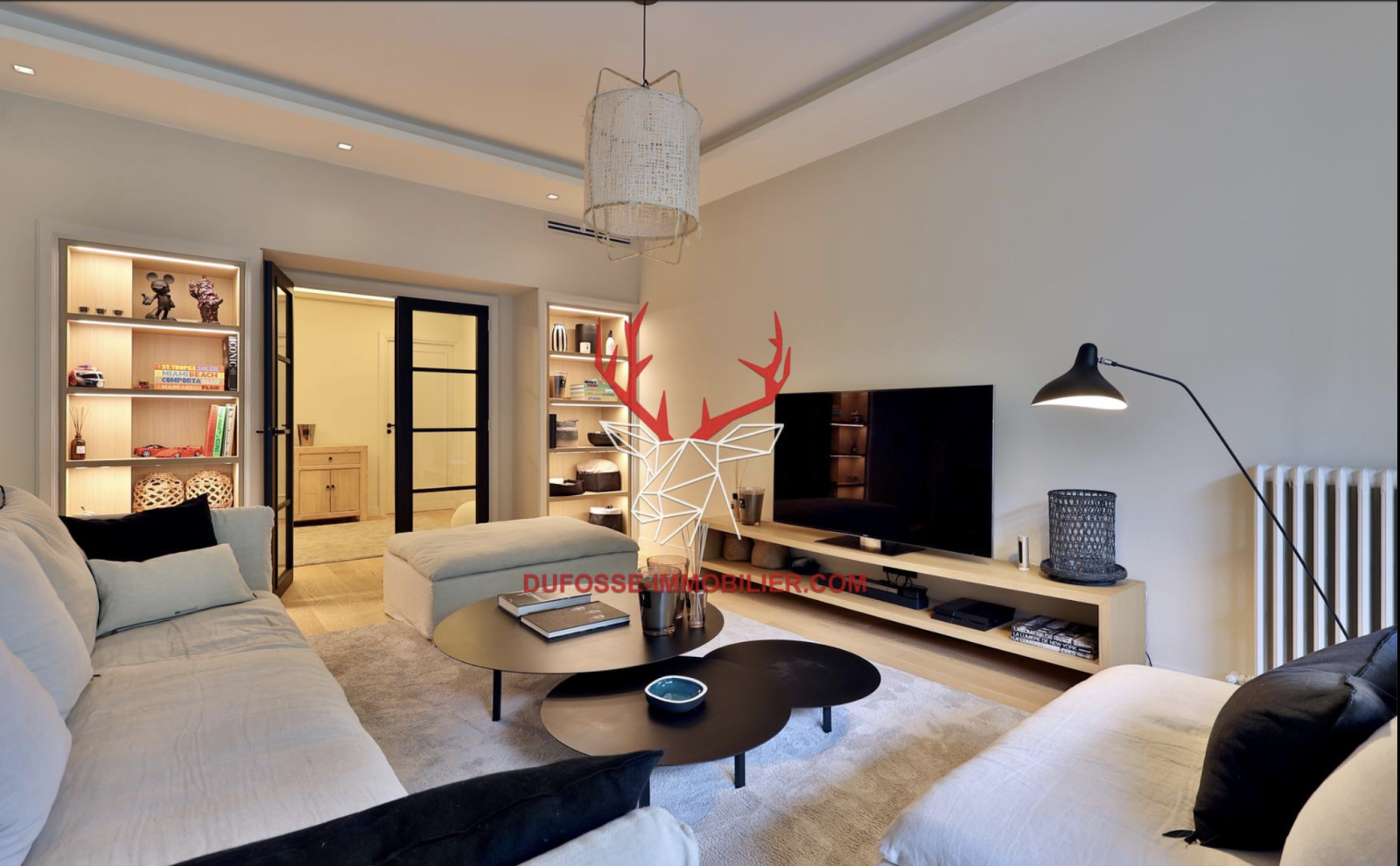 Lyon 06, Boulevard des Belges, T4 avec terrasse vue sur parc et garage