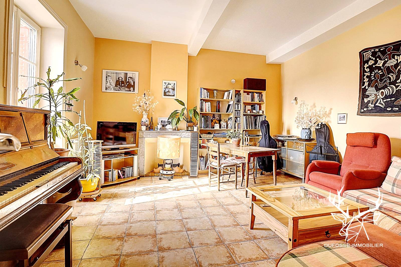 Agréable maison 4 pièces avec cave, grange et terrain arboré