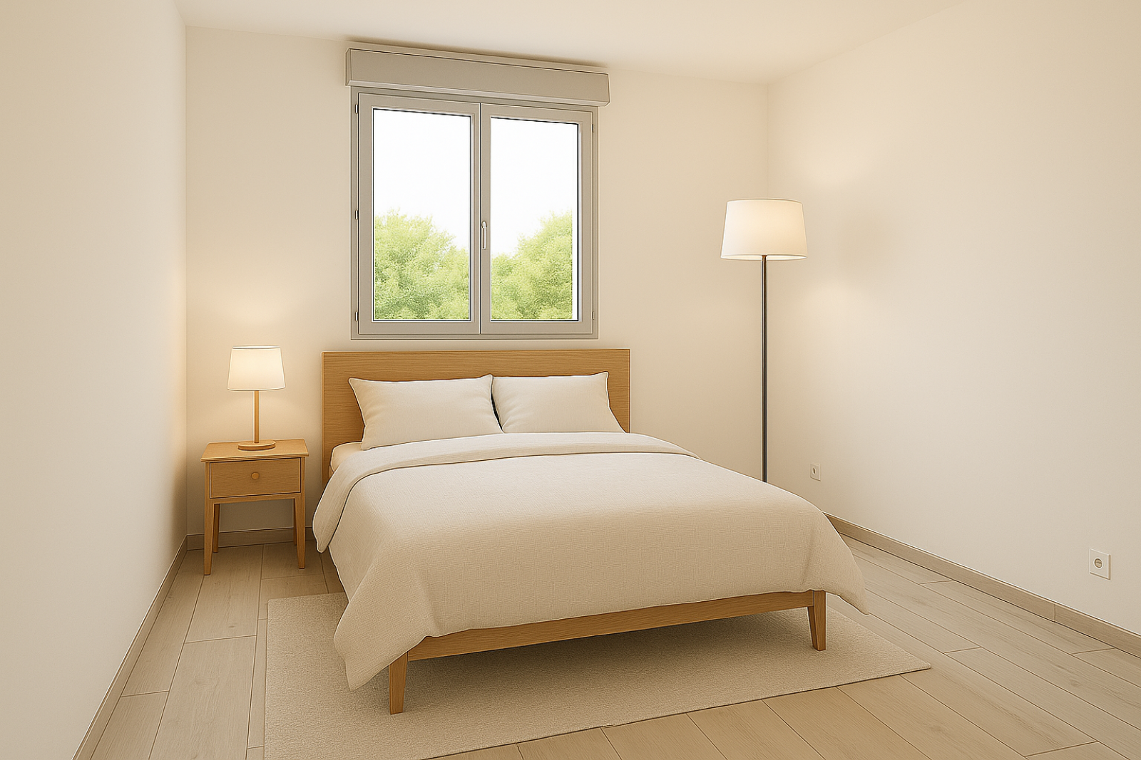 Proposition d'aménagement chambre - Maison T5 neuve Communay