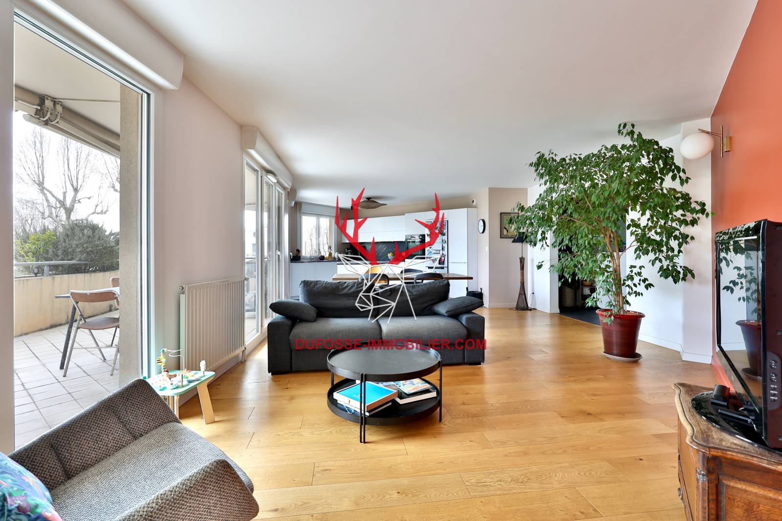 Lyon 07 - Quais du Rhone - Appartement Familiale 102m2 avec terrasse de 50m2