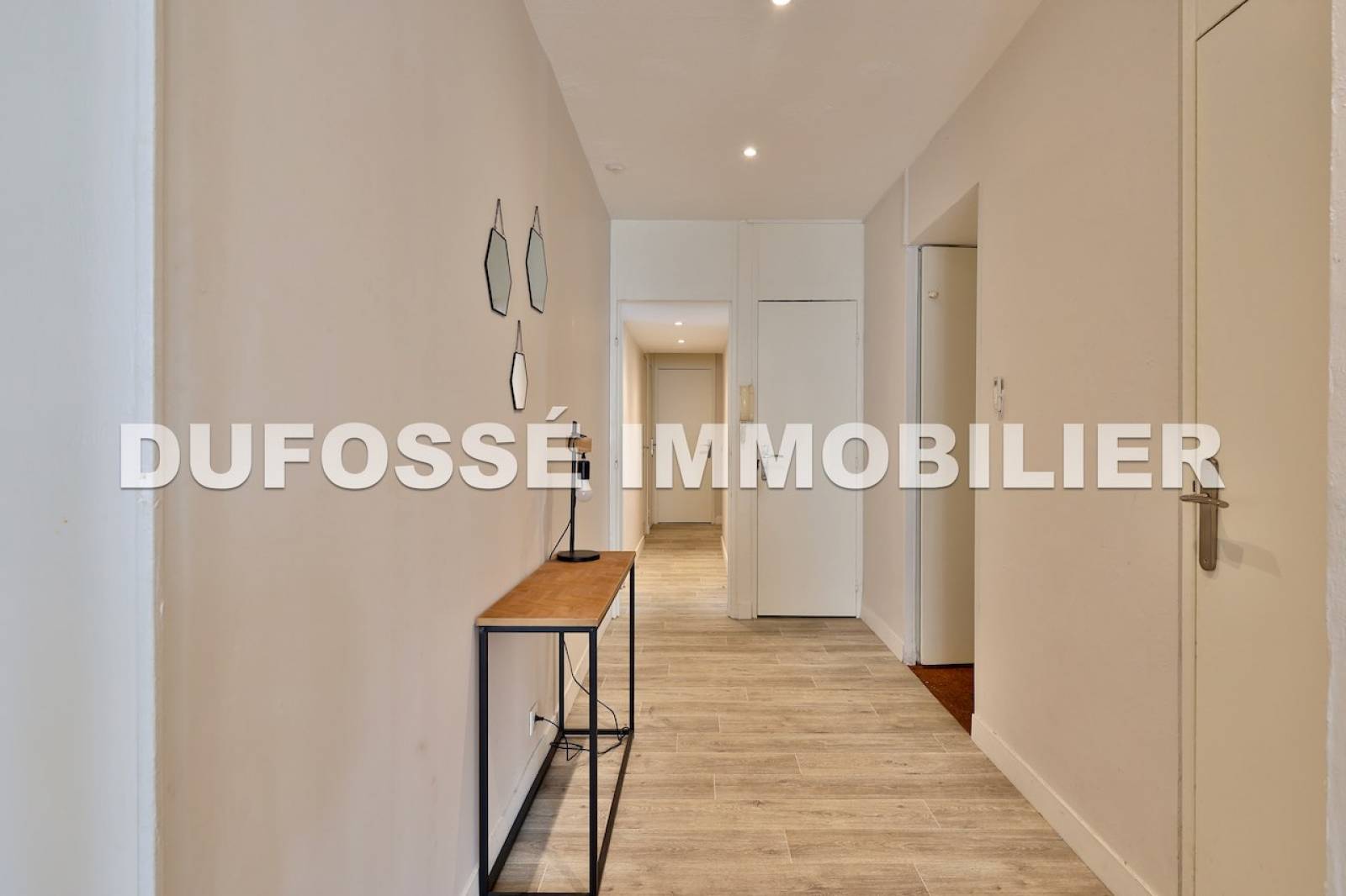 couloir desservant les chambres