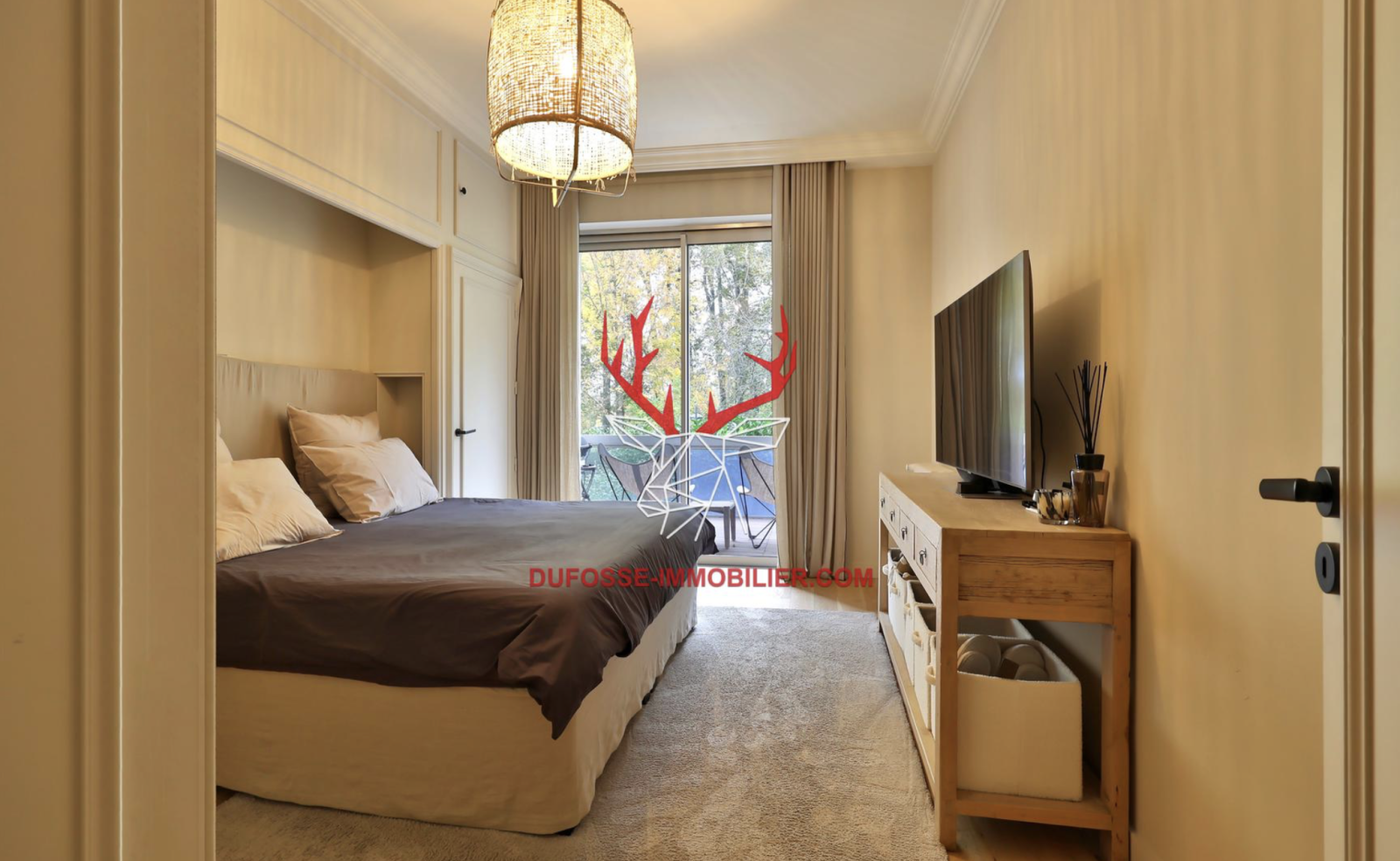 Lyon 06, Boulevard des Belges, T4 avec terrasse vue sur parc et garage