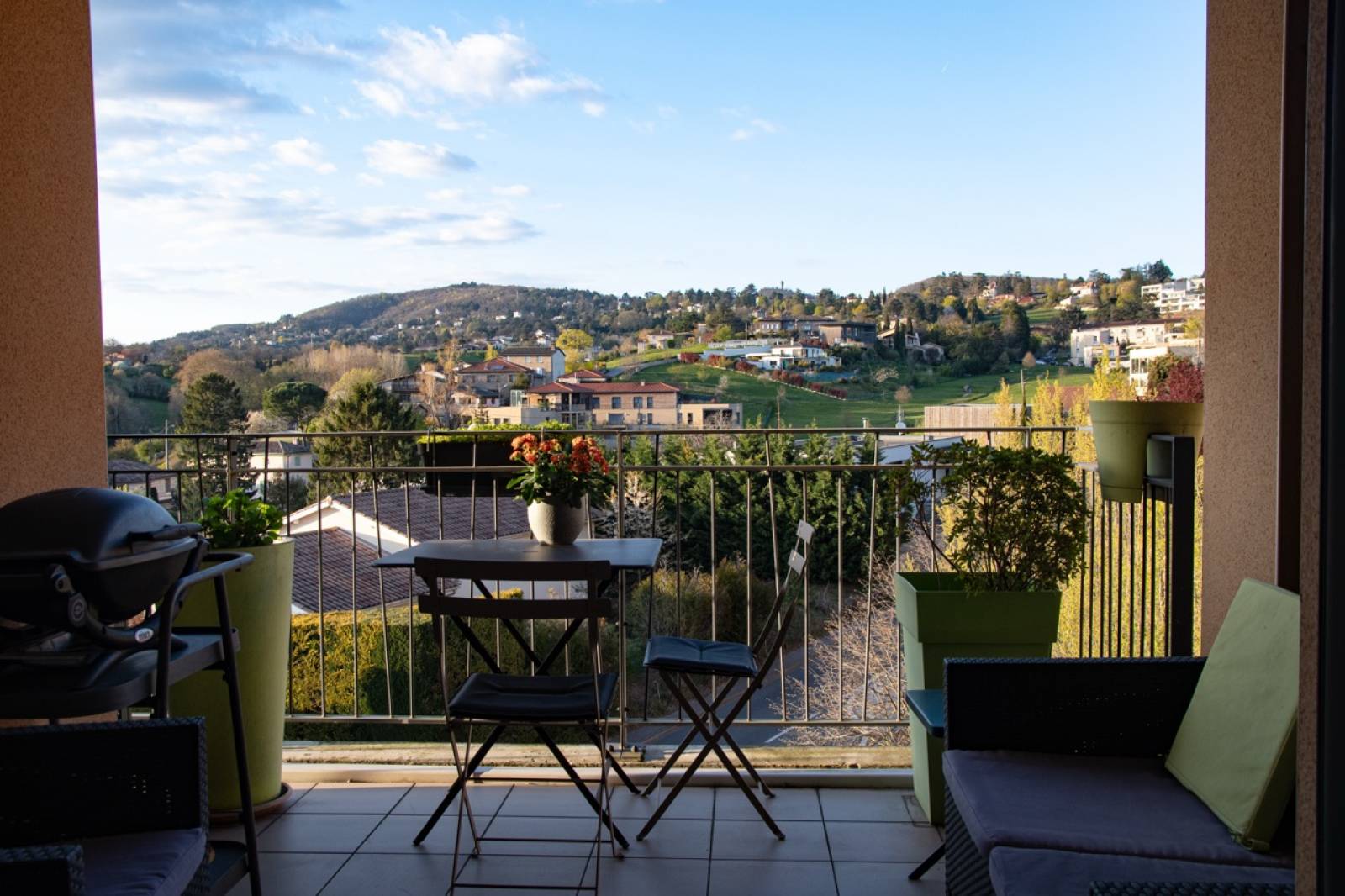 Appartement plein centre Saint-Didier-au-Mont-d'Or avec terrasse et vue