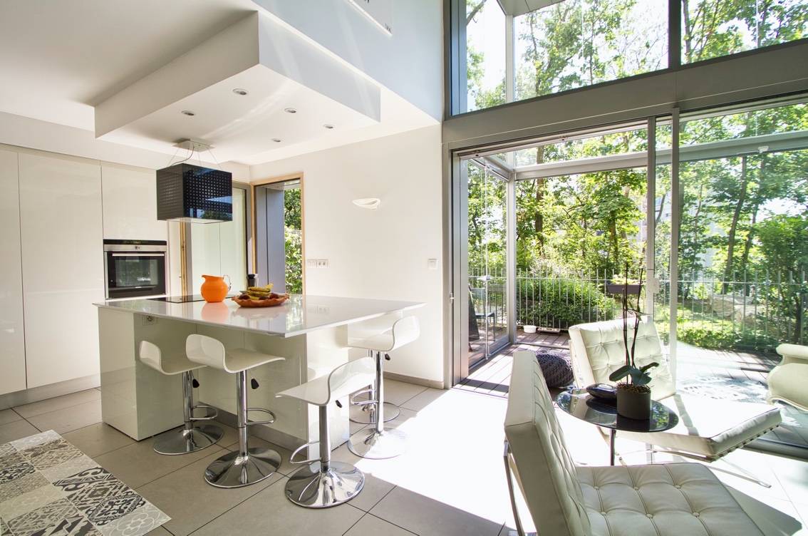 Beau T2 sur Lyon avec vue dans residence de standing sur Oullins 