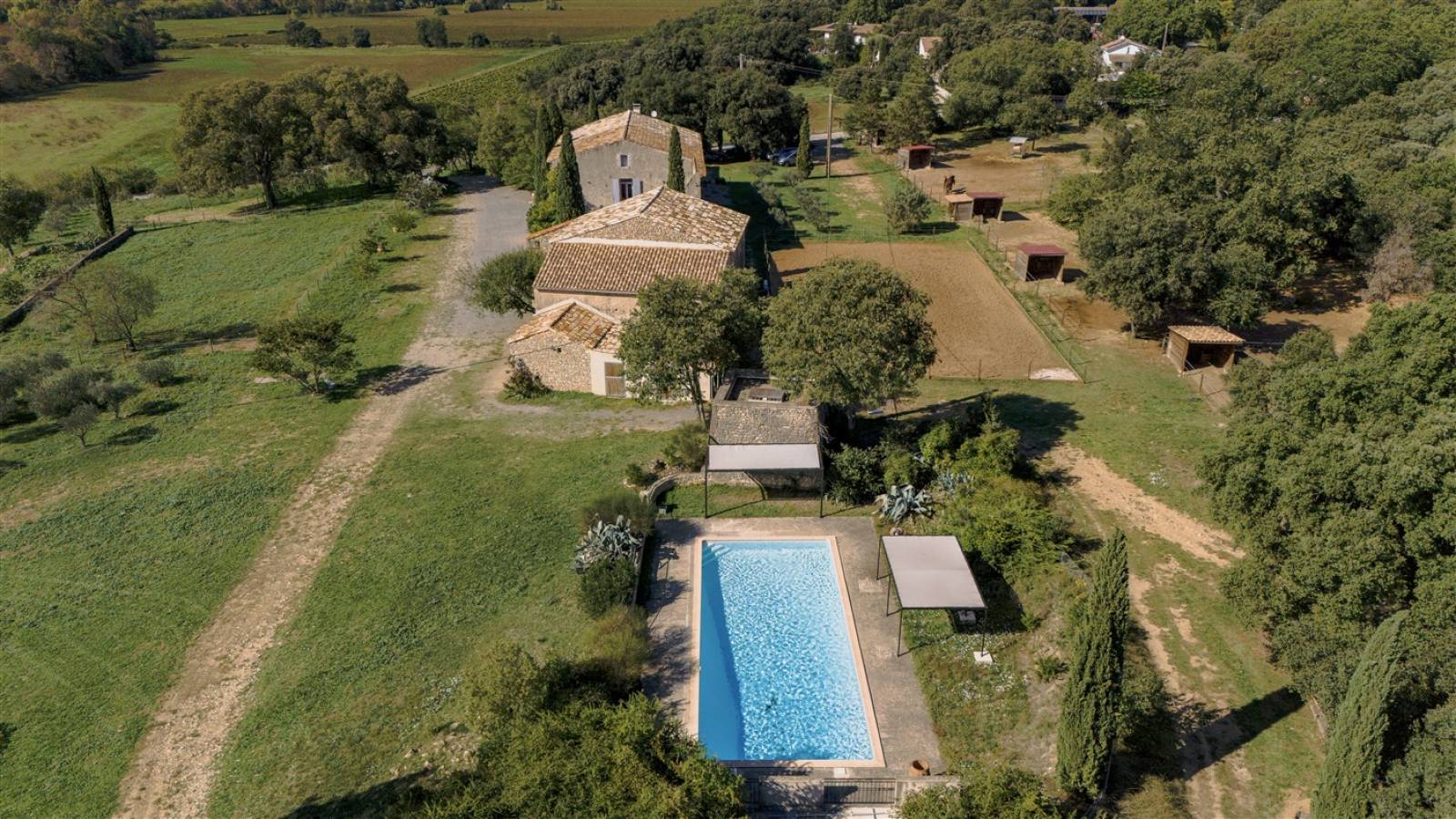 Magnifique Propriété de 3ha dans le Gard 