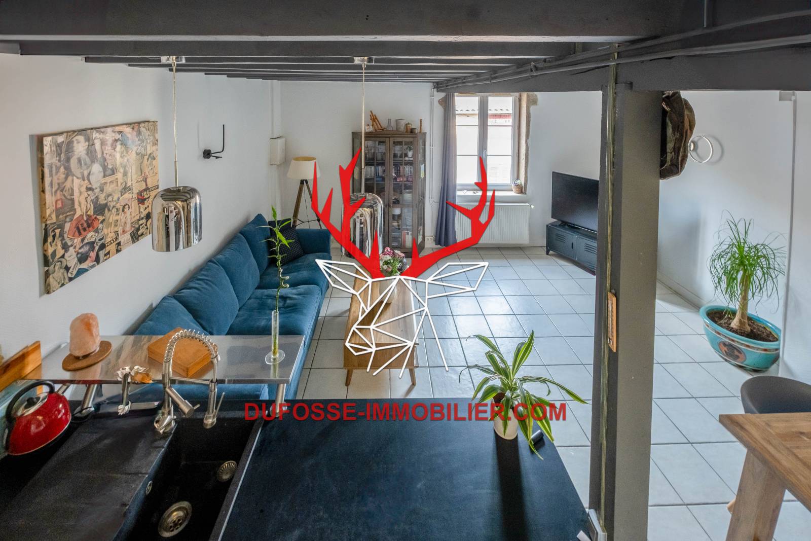 Villefranche-sur-Saône-hyper centre- Duplex de Charme