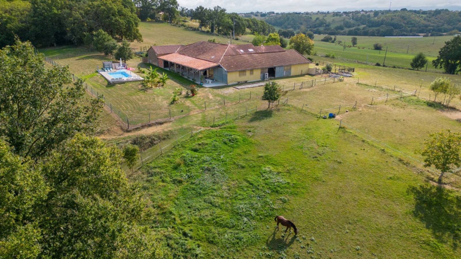 Haute-Garonne : propriété d’exception de 22 hectares au pied des Pyrénées