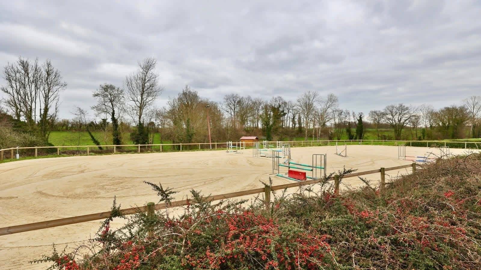 Ain - Charmante propriété équestre clé en main de 3,9 hectares