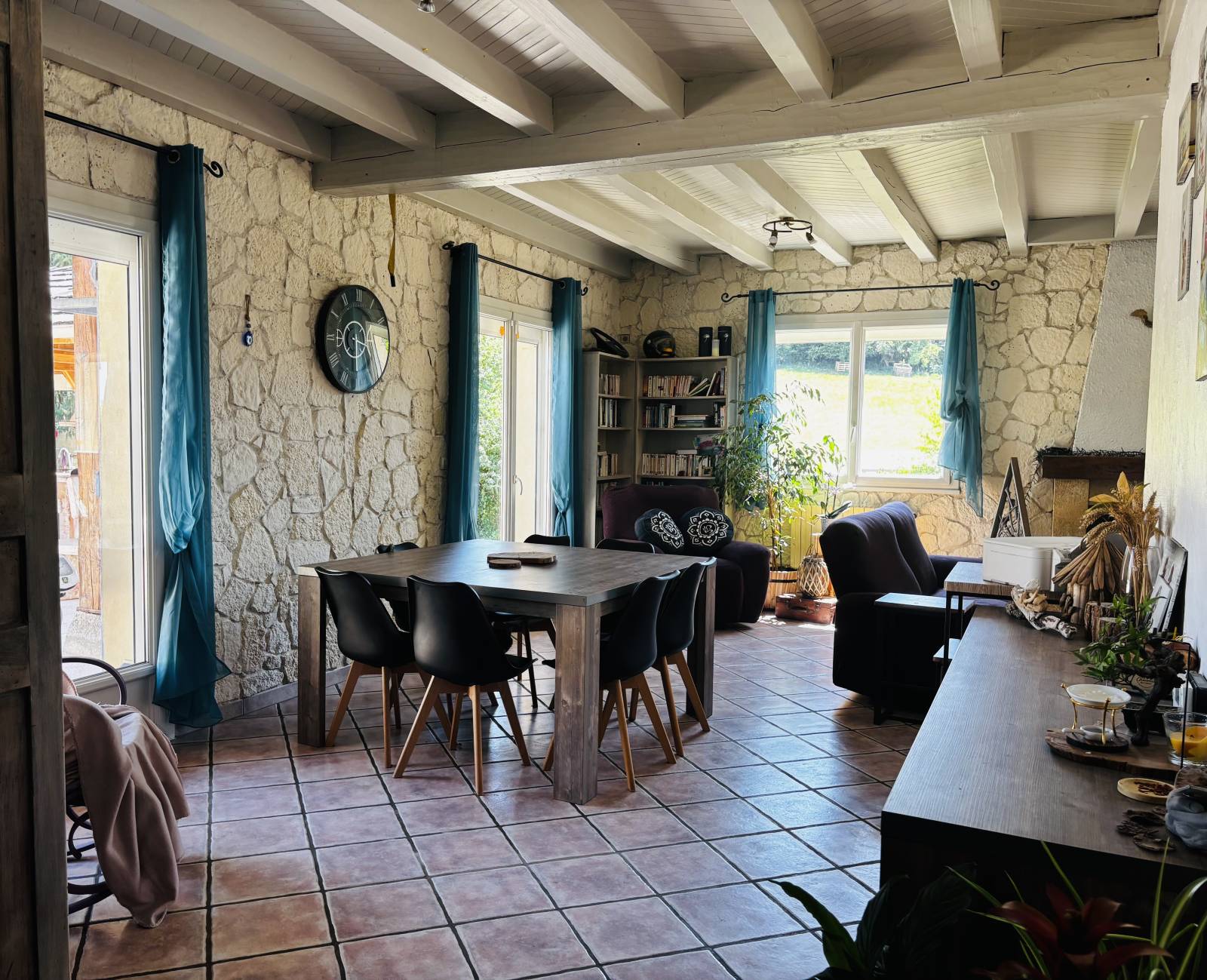 Maison de famille 151m² au calme absolu sur parcelle arborée de 3000m² (38790)