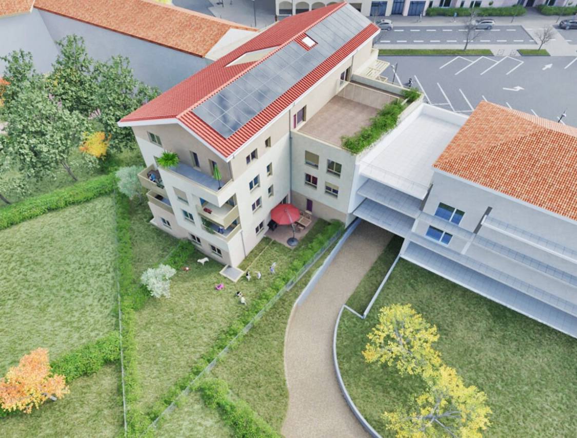 Commerce neuf au centre du village