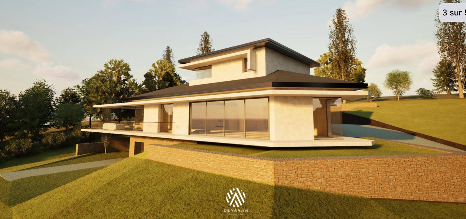 380 m2 vue Lyon st didier 