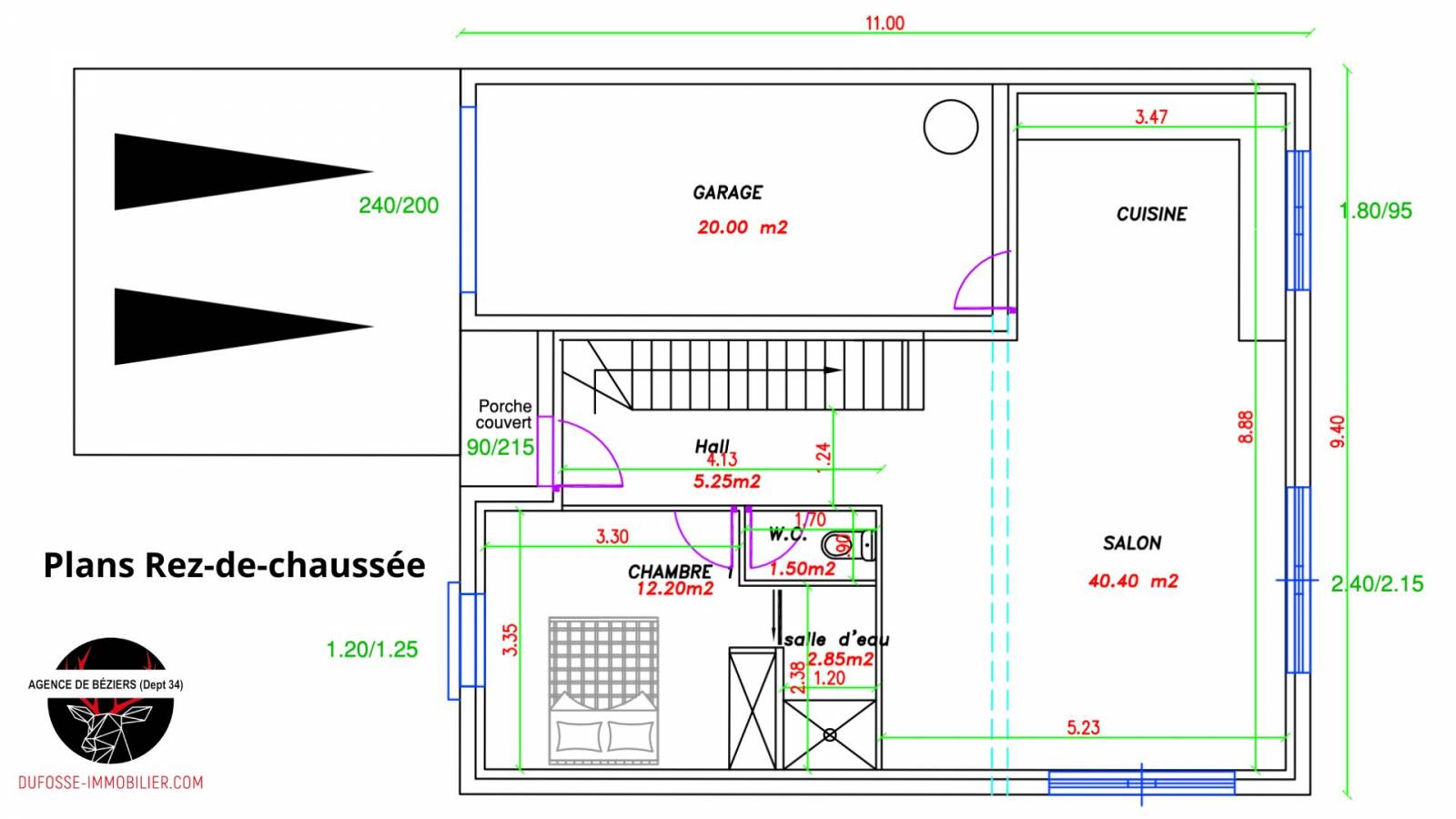 Villa 4 chambres à Nissan-Lez-Enserune