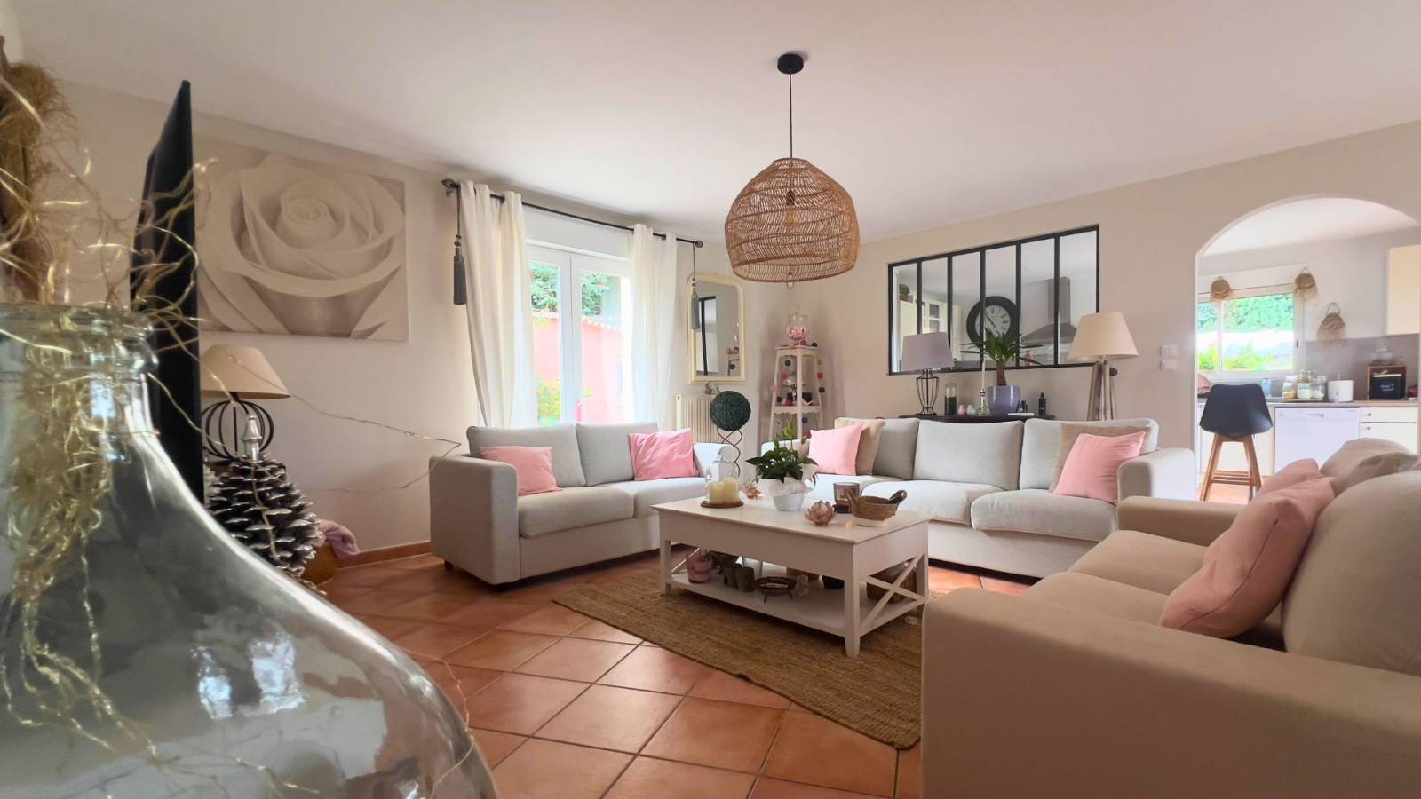 Béziers : villa de plain-pied dans un quartier résidentiel recherché