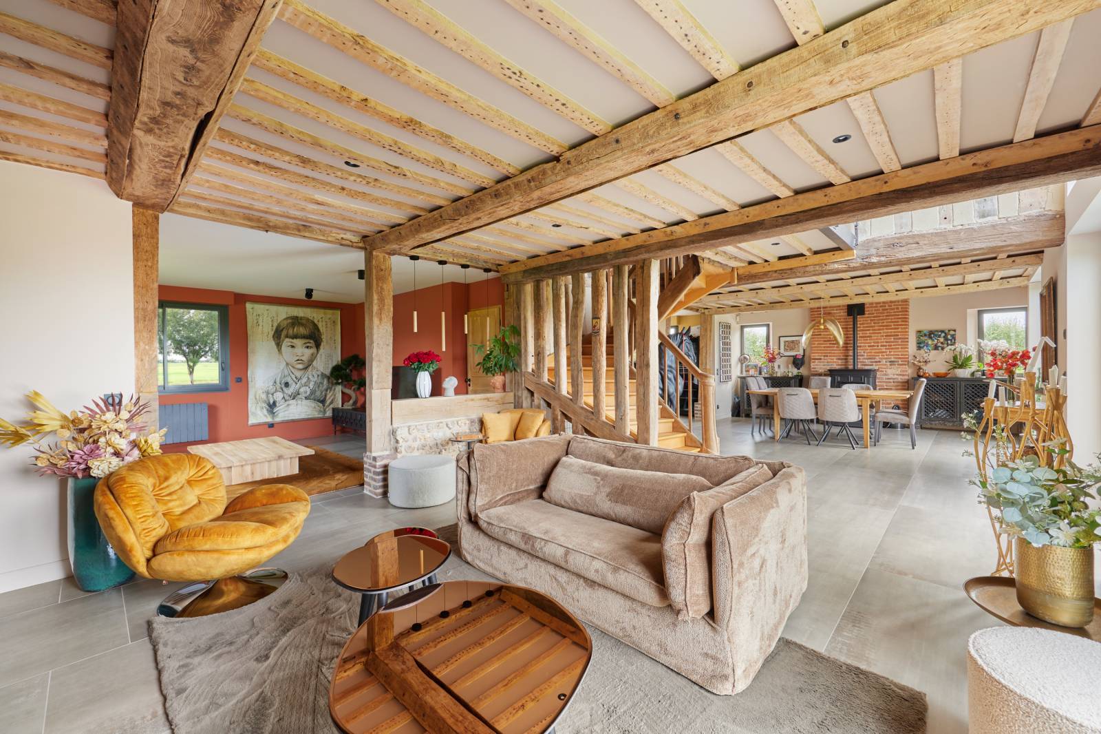 Maison de charme avec 4 chambres