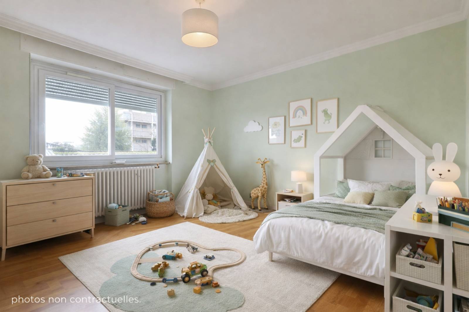 Projection d’aménagement chambre d’enfant