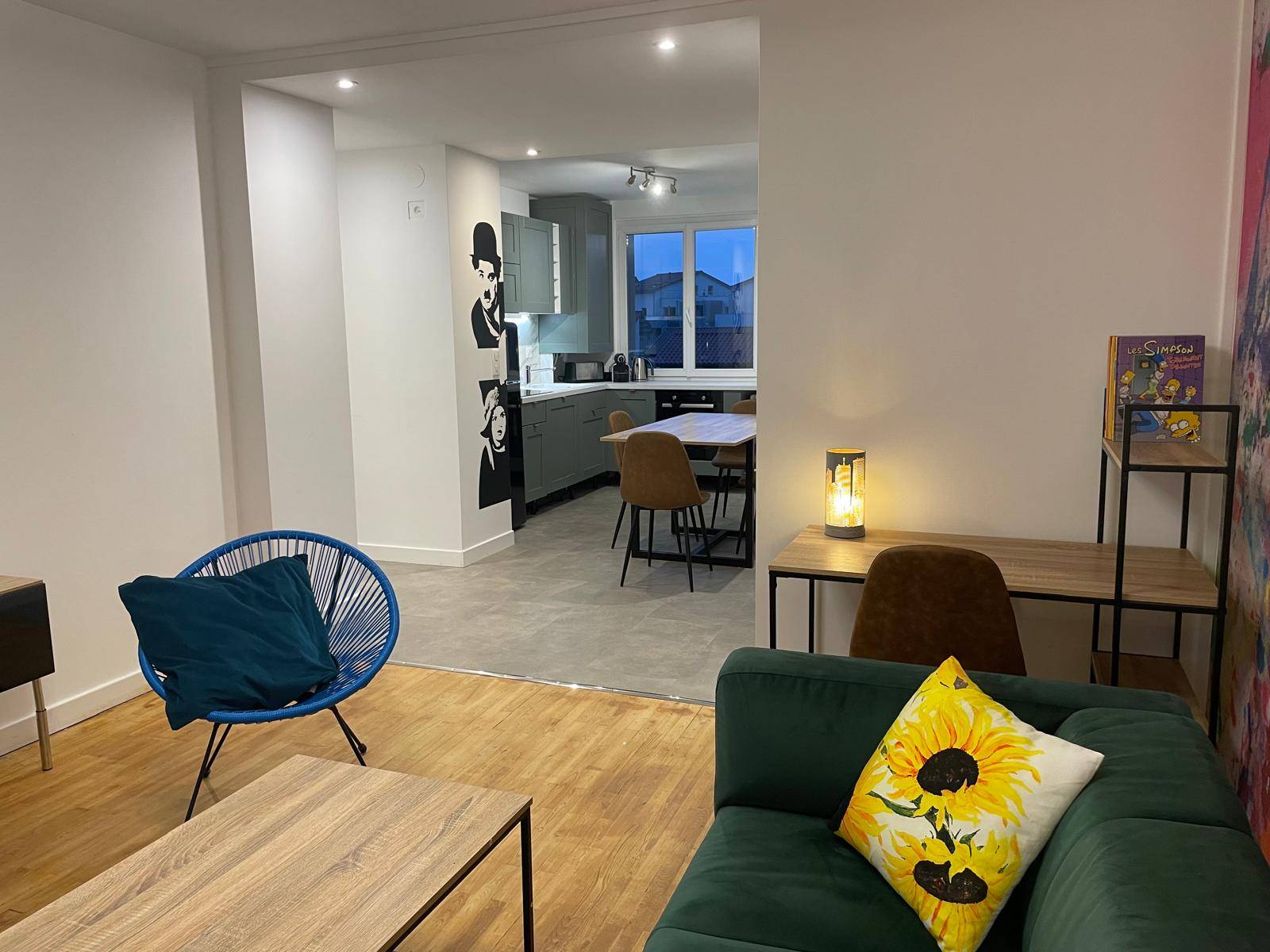 Villefranche-sur-Saône bel appartement lumineux 