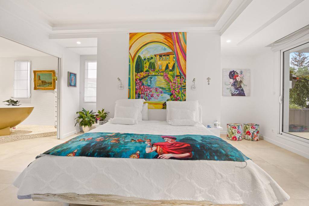 Toit terrasse dans résidence avec piscine Tassin-la-Demi-Lune  état neuf 