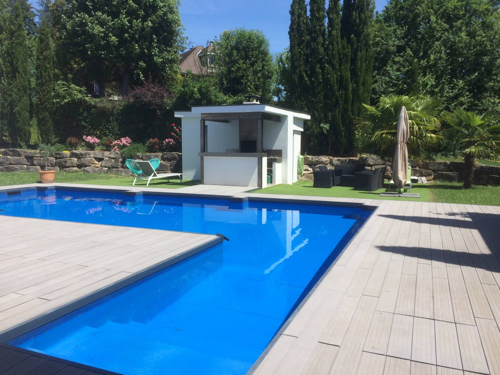 Piscine villa st cyr au mont d'or 