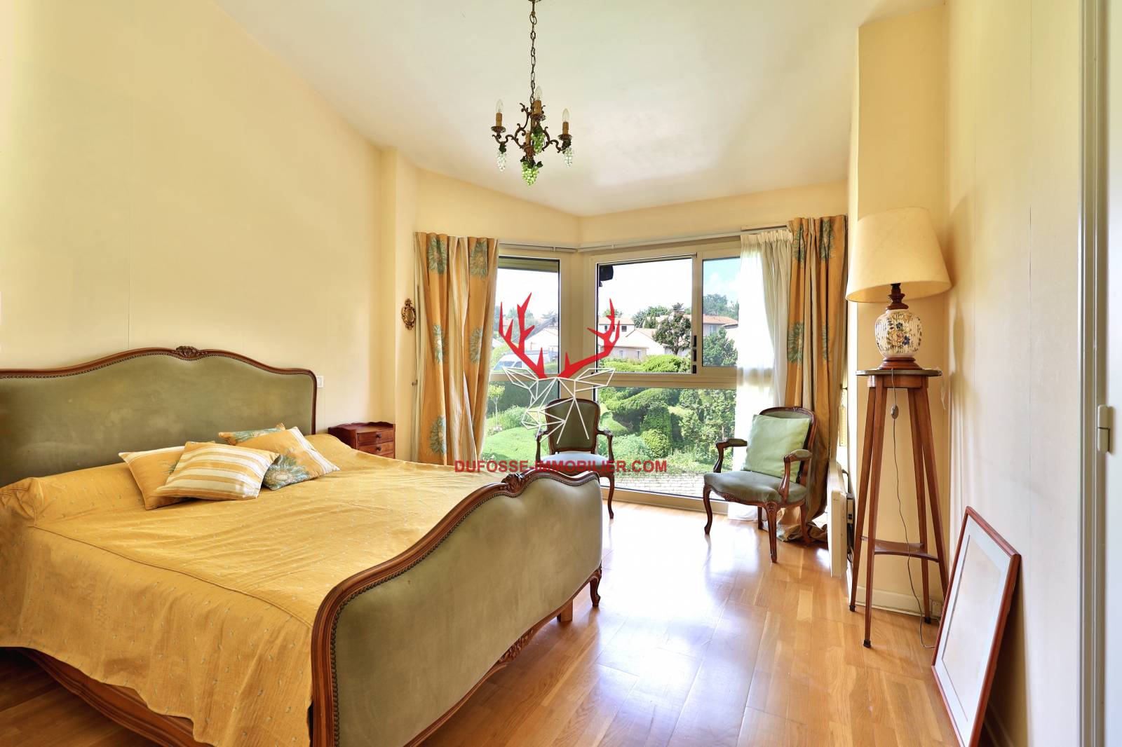 Chambre parentale de 13,48 m² - Vue jardin