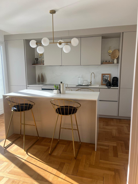 Caluire-et-Cuire, limite Lyon 6, superbe T3 rénové avec magnifique vue