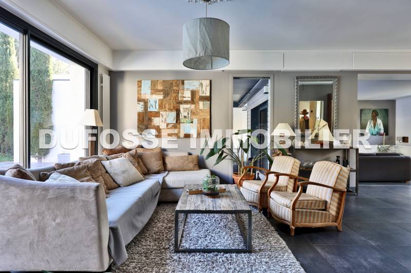 villa plain pied sur saint cyr au mont d'or