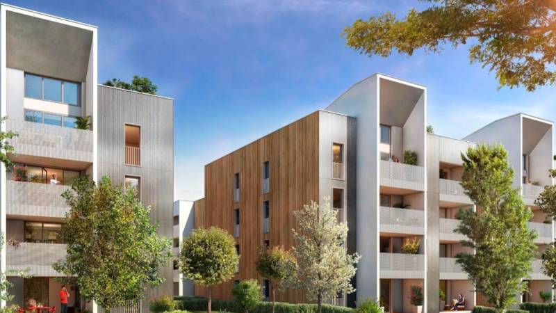 Appartement de type 3 lumineux au cœur d’un parc Toulouse 
