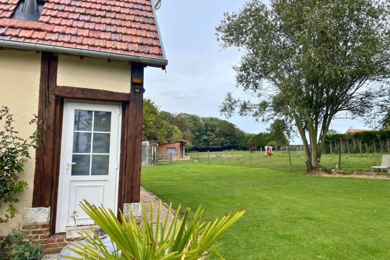 Maison à colombage en Normandie