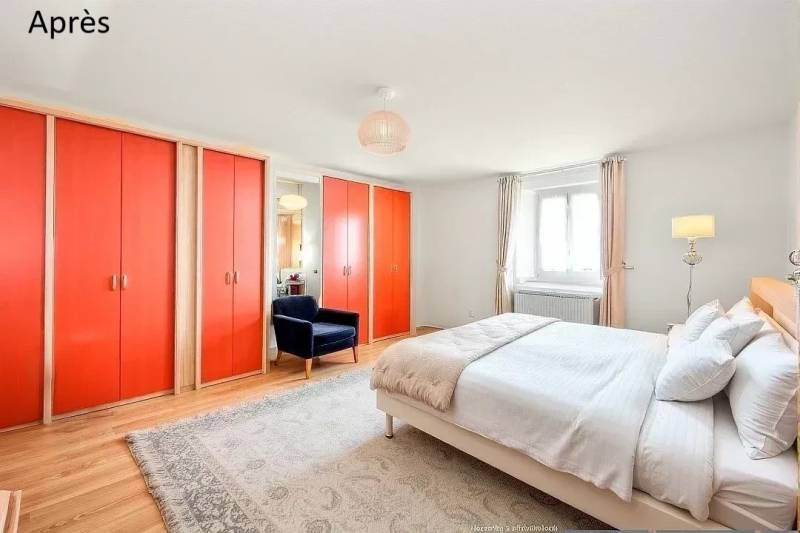 St Genis-Les-Ollières chambre avec du home staging