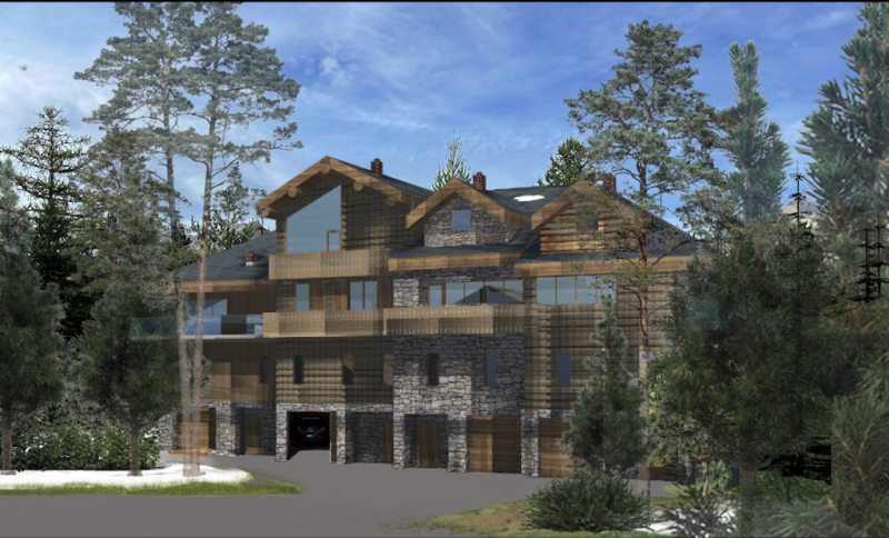 La Joue du Loup, Terrain  pied des pistes possible 4 lots, pc obtenu