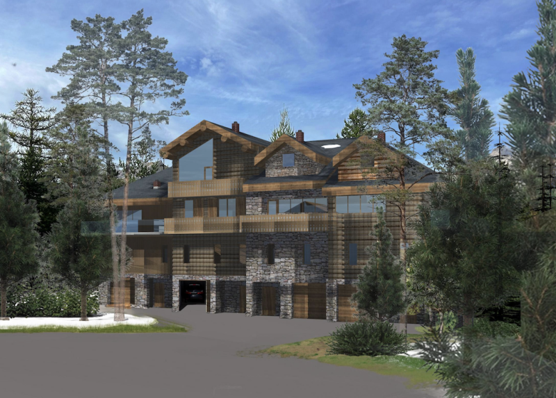 La Joue du Loup, Terrain  pied des pistes possible 4 lots, pc obtenu