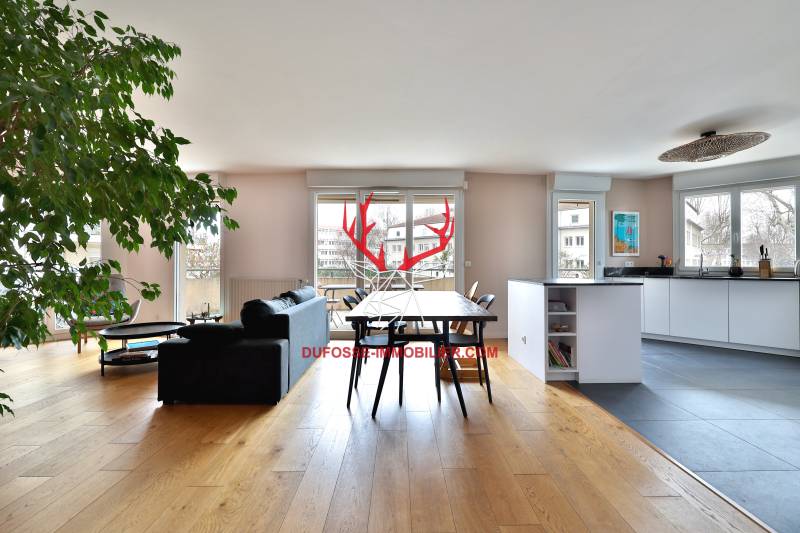 Lyon 07 - Quais du Rhone - Appartement Familiale 102m2 avec terrasse de 50m2