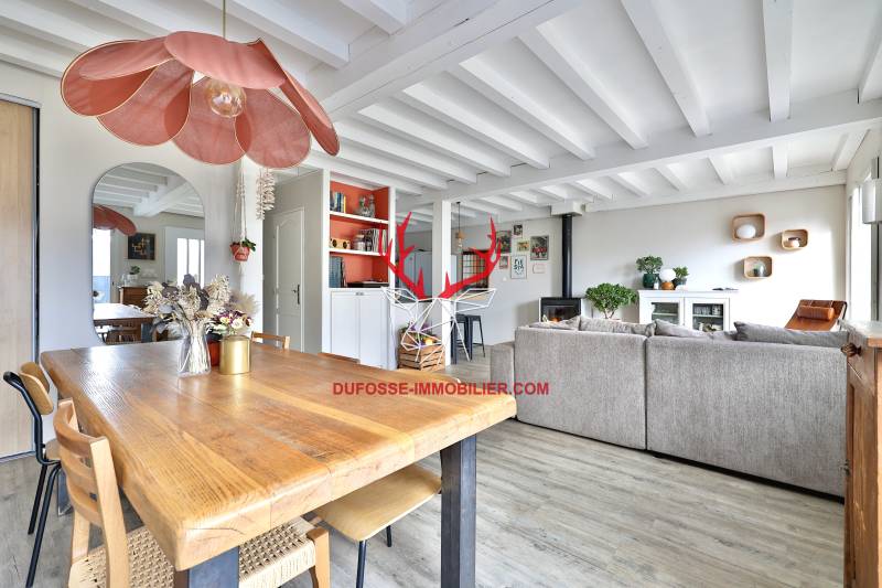 Dommartin, maison 102 m² 3 chambres  proximité centre