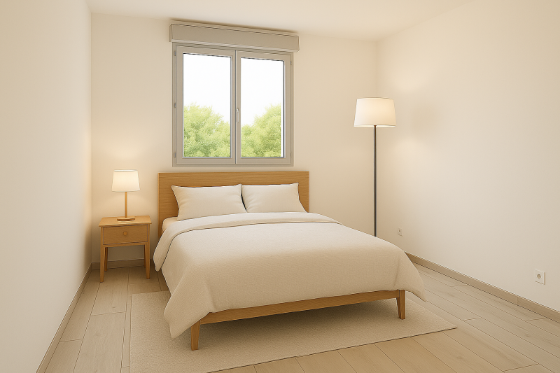 Proposition d'aménagement chambre - Maison T5 neuve Communay