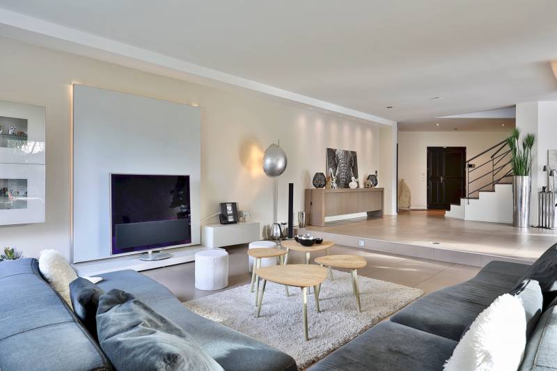 belle pièce de vie pour cette superbe villa en très bon état à Dommartin