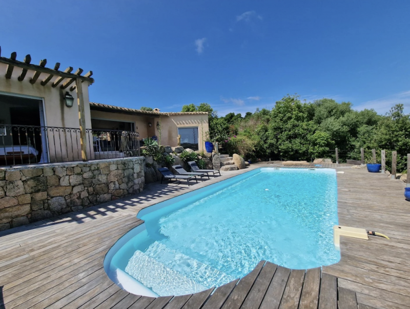 Villa Bonifacio Sant'Manza vue mer, au calme