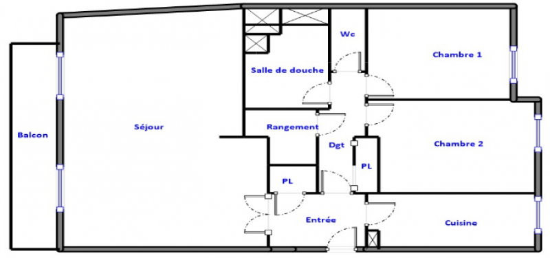 Idéal famille - Appartement avec balcon Quais de Saône - cave et garage - Lyon 9 / Vaise
