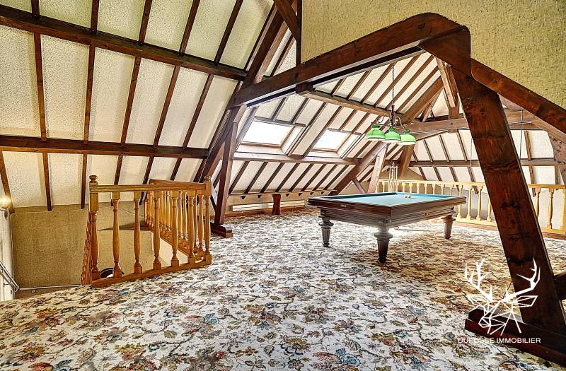 Charantonnay, propriété de type 9 dans un parc majestueux composé de nombreuses essences d'arbres
