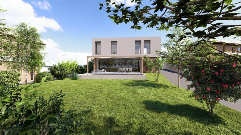 SIMANDRES : Projet de construction d'une villa contemporaine de 120m2